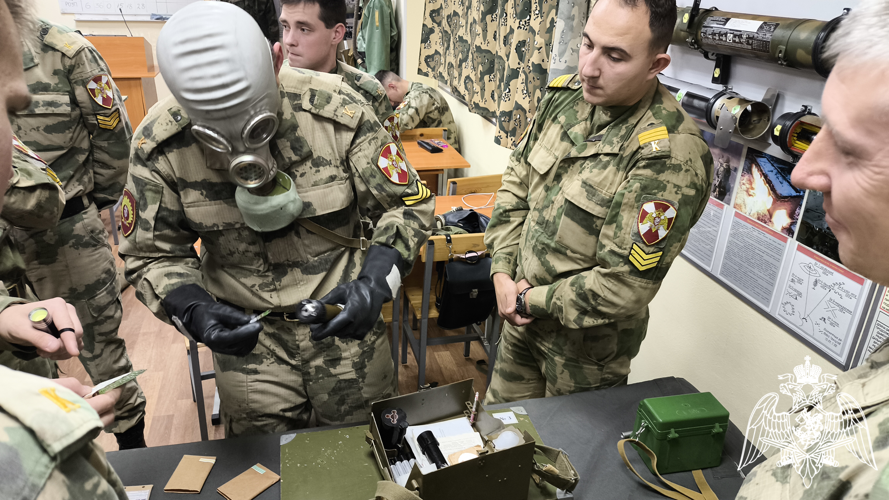 В Пермском военном институте прошла олимпиада, посвящённая 107-й годовщине образования войск радиационной, химической и биологической защиты