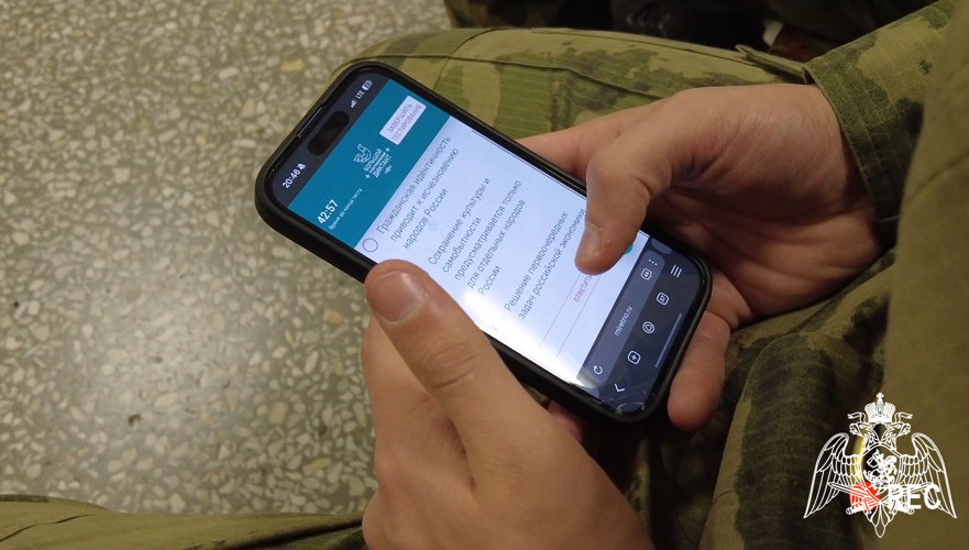 Военнослужащие военного института и члены их семей приняли участие в просветительской акции «Большой этнографический диктант»