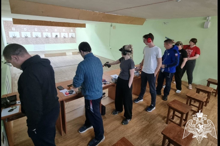 Военнослужащие Пермского военного института приняли участие в краевых соревнованиях по пулевой стрельбе