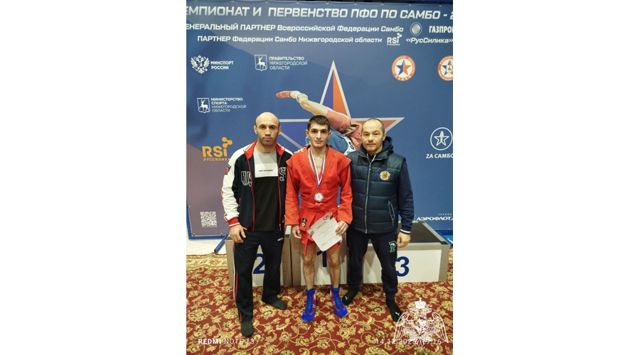 Военнослужащие Пермского военного института приняли участие в чемпионате  и первенстве Приволжского федерального округа по самбо и боевому самбо