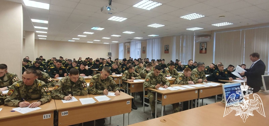 В Пермском военном институте проведена международная просветительская акция «Географический диктант»
