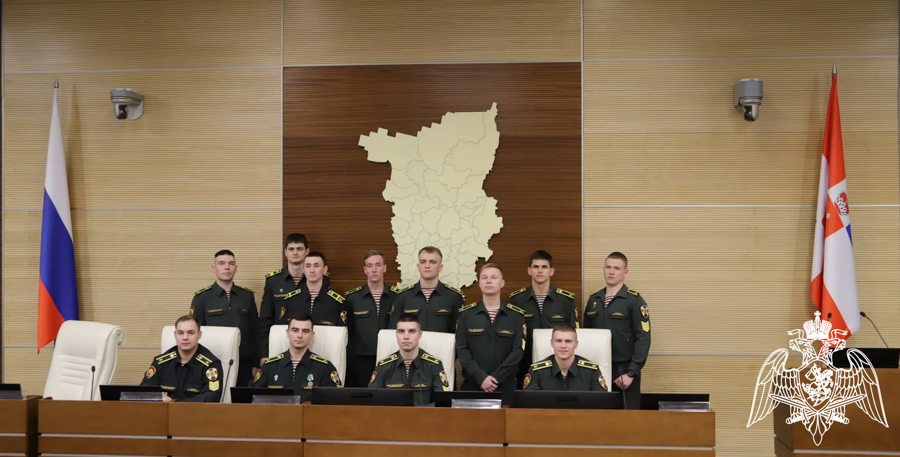 Курсанты Пермского военного института Росгвардии с экскурсией посетили Законодательное Собрание Пермского края