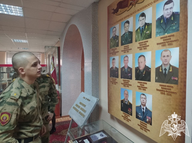 В преддверии исторической даты в летописи войск правопорядка в военном институте проходит комплекс мероприятий военно-политической работы
