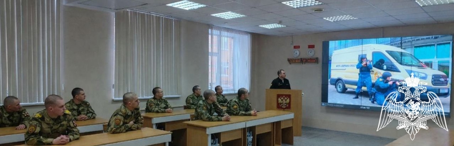 В преддверии исторической даты в летописи войск правопорядка в военном институте проходит комплекс мероприятий военно-политической работы