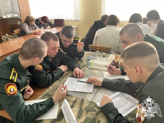 На факультете (кинологическом) проведена региональная олимпиада по химии