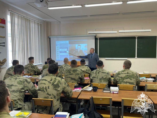 В Пермском военном институте проведены практические занятия в формате видео-конференц-связи с представителями Приволжского ордена Жукова округа