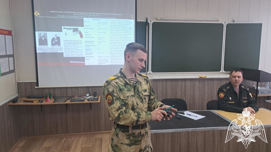 В Пермском военном институте проведена военно-прикладная олимпиада по теме «Российское оружие: история и современность»