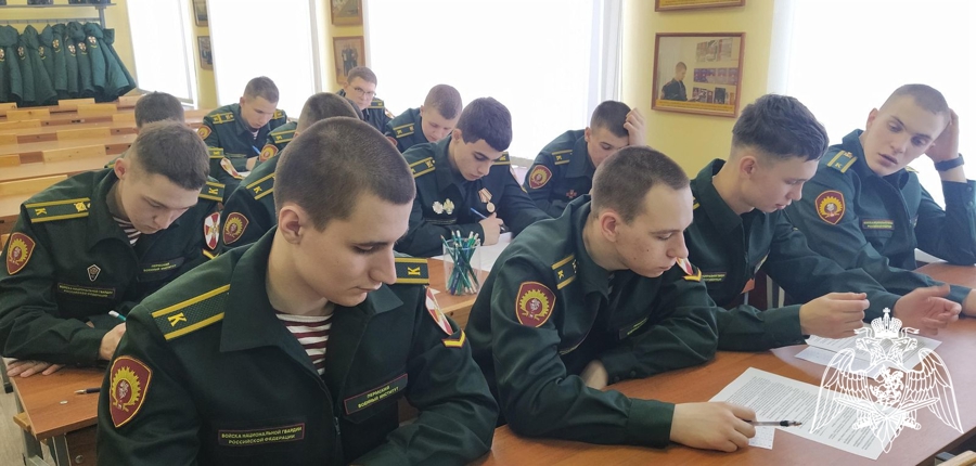 На кафедре военной педагогики и психологии проведена викторина «Военная история России»