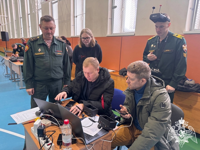 Курсанты Пермского военного института приняли участие в региональном этапе Интеллектуальной олимпиады Приволжского федерального округа среди студентов по направлению «Пилотирование БАС»