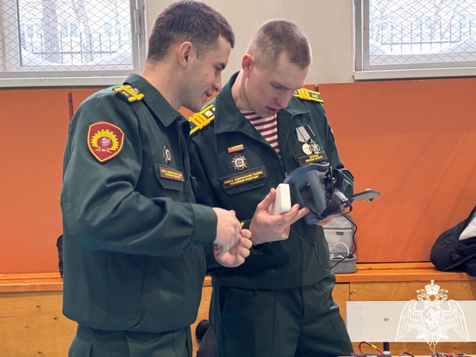 Курсанты Пермского военного института приняли участие в региональном этапе Интеллектуальной олимпиады Приволжского федерального округа среди студентов по направлению «Пилотирование БАС»