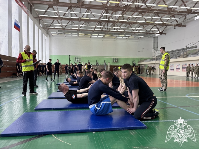 В Пермском военном институте Росгвардии состоялся спортивный праздник, посвященный Дню защитника Отечества