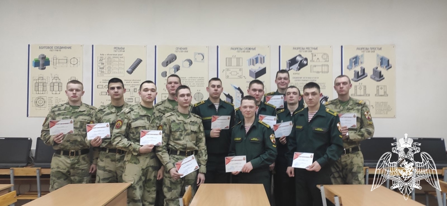 В Пермском военном институте состоялась вузовская олимпиада по инженерной графике