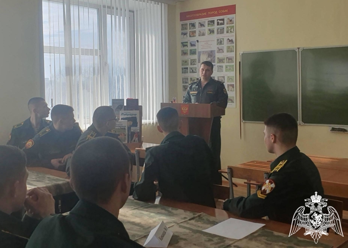 На факультете (кинологическом) проведен конкурс «Кинолог войск национальной гвардии Российской Федерации