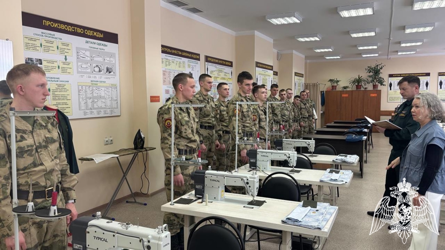 В Пермском военном институте войск национальной гвардии Российской Федерации проведена олимпиада «Лучший по профессии «Портной»