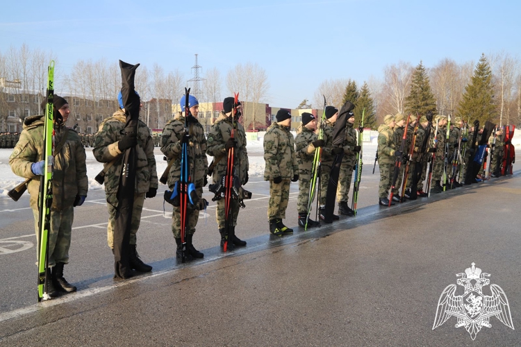 В Пермском военном институте прошла лыжная эстафета, посвящённая памяти капитана В.Т. Халуторных и военнослужащих, погибших при исполнении воинского долга