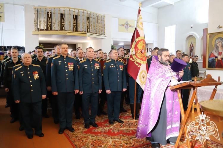 Личный состав Пермского военного института Росгвардии принял участие в Великопостном молитвенном стоянии за воинов Росгвардии, посвященном празднованию 10-летия создания Федеральной службы войск  национальной гвардии Российской Федерации