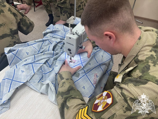 В Пермском военном институте войск национальной гвардии Российской Федерации проведена олимпиада «Лучший по профессии «Портной»