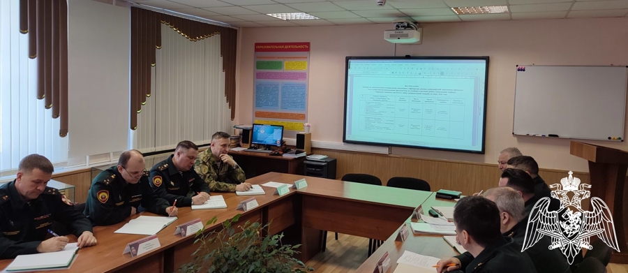 В Пермском военном институте проведены занятия по методической и специальной подготовке с офицерами