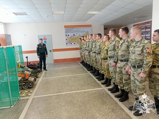 Преподавателями кафедры инженерного обеспечения служебно-боевой деятельности факультета (инженерного обеспечения) проведены практические занятия по теме «Робототехнические комплексы»