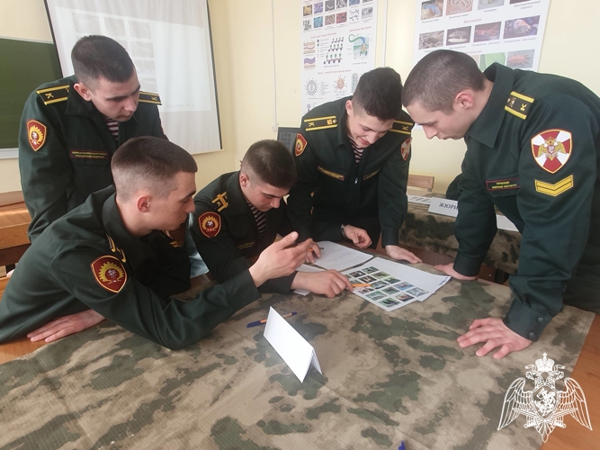 На факультете (кинологическом) проведен конкурс «Кинолог войск национальной гвардии Российской Федерации