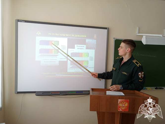 Курсанты и преподаватели факультета (кинологического) приняли участие в конференции «Современные проблемы естествознания и естественно-научного образования»