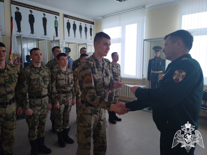 В Пермском военном институте войск национальной гвардии Российской Федерации проведена олимпиада «Лучший по профессии «Портной»
