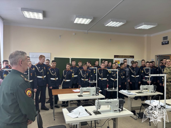 В Пермском военном институте войск национальной гвардии Российской Федерации проведена олимпиада «Лучший по профессии «Портной»