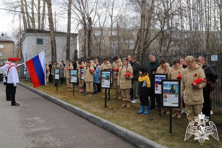 Личный состав Пермского военного института приняли участие в праздничном мероприятии «Салют, Победа!»