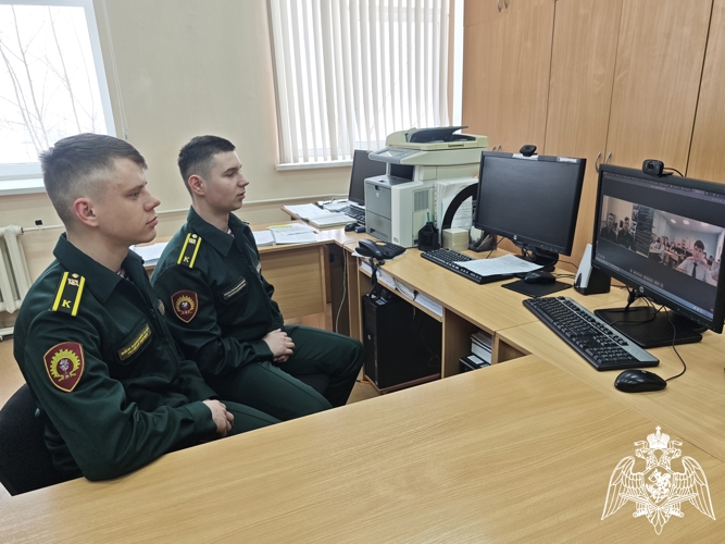 Курсанты Пермского военного института провели телемост с кадетами из Удмуртии