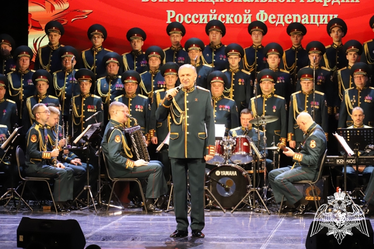 Во дворце культуры «Искра» состоялся концерт ФГКУКиИ «Академического ордена «За заслуги в культуре и искусстве» ансамбля песни и пляски войск национальной гвардии»