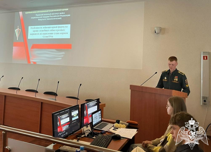 Курсанты и преподаватели факультета (кинологического) приняли участие в конференции «Фундаментальные и прикладные исследования в биологии и экологии»