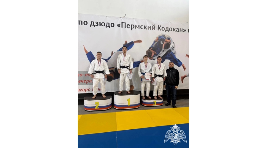 Военнослужащие Пермского военного института приняли участие в чемпионате Пермского края по дзюдо