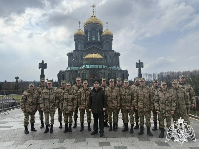 Курсанты Пермского военного института посетили Центральный военно-патриотический парк культуры и отдыха Вооруженных Сил Российской Федерации «Патриот»