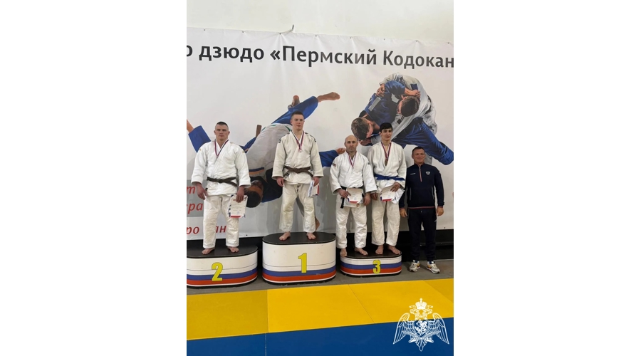 Военнослужащие Пермского военного института приняли участие в чемпионате Пермского края по дзюдо