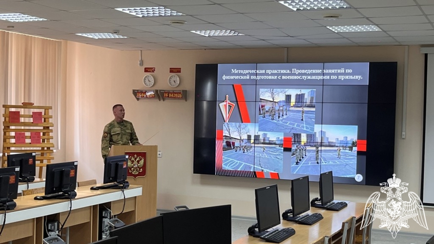 Курсанты факультета (связи и автоматизированного управления войсками) защитили отчеты о прохождении производственной (технологической) практики