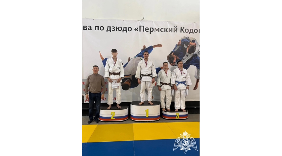 Военнослужащие Пермского военного института приняли участие в чемпионате Пермского края по дзюдо