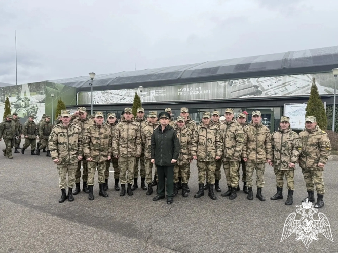 Курсанты Пермского военного института посетили Центральный военно-патриотический парк культуры и отдыха Вооруженных Сил Российской Федерации «Патриот»