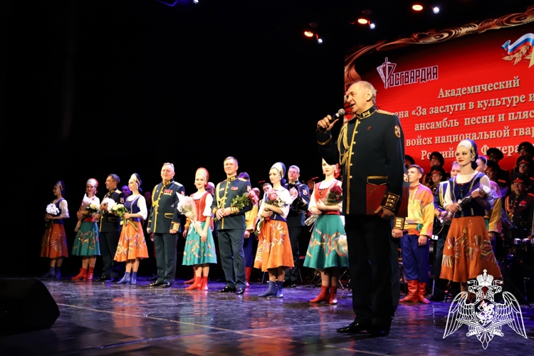 Во дворце культуры «Искра» состоялся концерт ФГКУКиИ «Академического ордена «За заслуги в культуре и искусстве» ансамбля песни и пляски войск национальной гвардии»