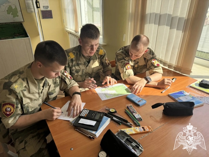 В Пермском военном институте прошла олимпиада по дисциплине «Военная топография»