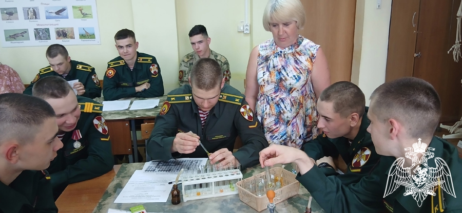На факультете (кинологическом) проведена вузовская олимпиада по химии
