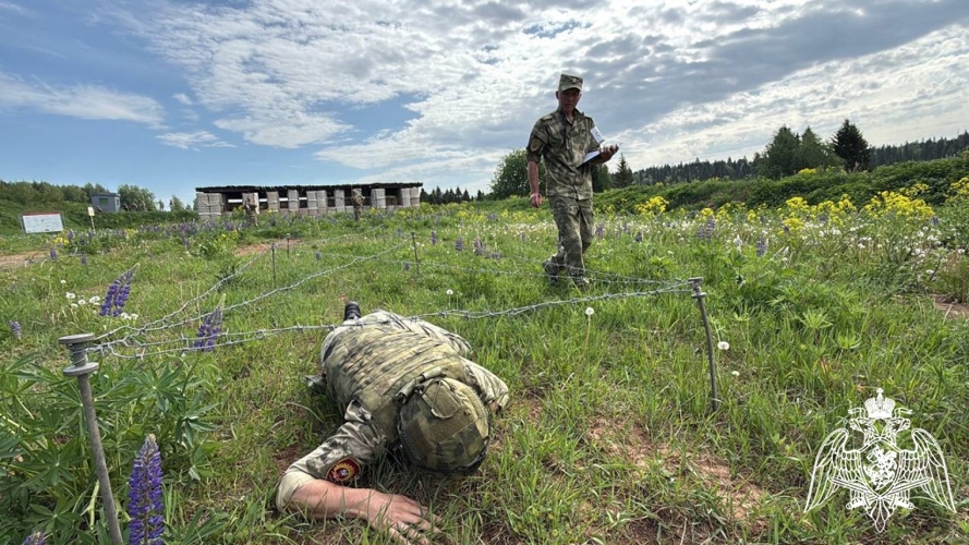 Конкурс на звание «Лучший по профессии «Сапер» Пермского военного института войск национальной гвардии Российской Федерации»