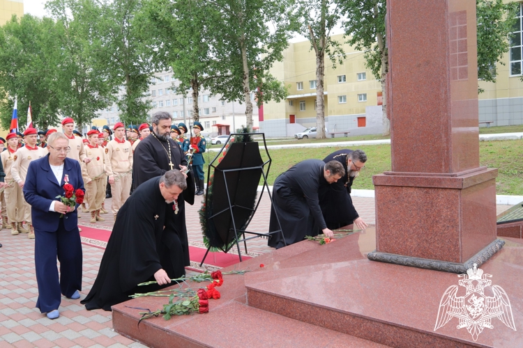 Пермский военный институт посетили директор АНО «Победоносец» Нина Масло и Иерей Роман Богдасаров