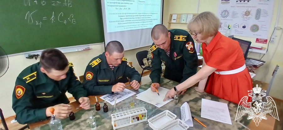 На факультете (кинологическом) проведена вузовская олимпиада по химии