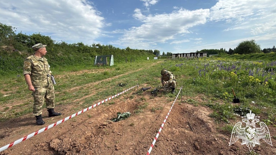 Конкурс на звание «Лучший по профессии «Сапер» Пермского военного института войск национальной гвардии Российской Федерации»