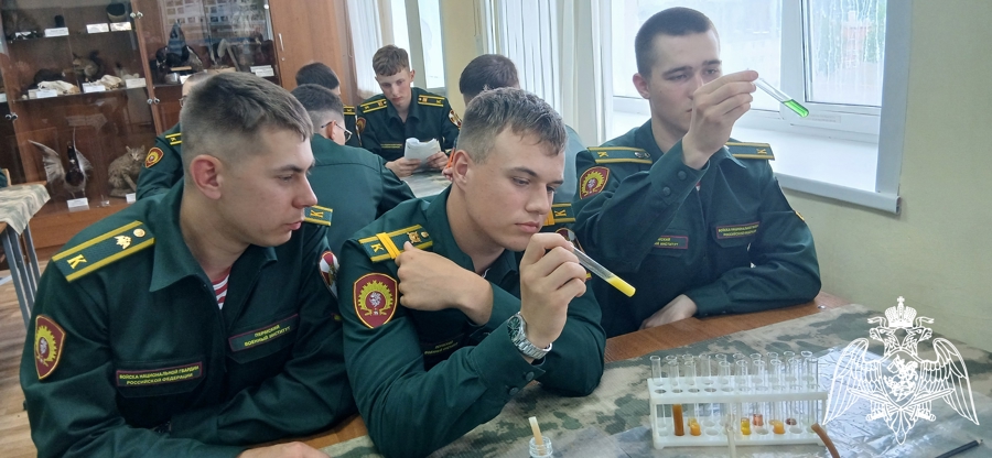 На факультете (кинологическом) проведена вузовская олимпиада по химии