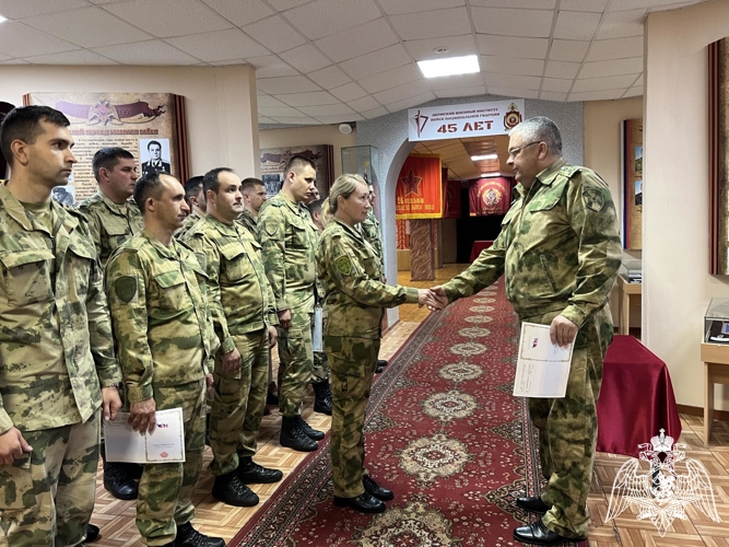 В Пермском военном институте состоялся выпуск слушателей курсов повышения квалификации офицерского состава