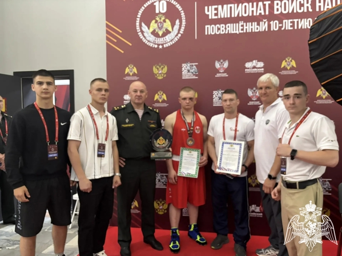 Военнослужащие Пермского военного института приняли участие в чемпионате войск национальной гвардии Российской Федерации по боксу