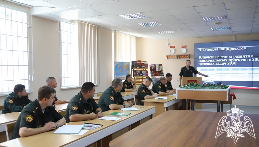 В Пермском военном институте прошли учебно-методические сборы с руководителями групп военно-политической подготовки