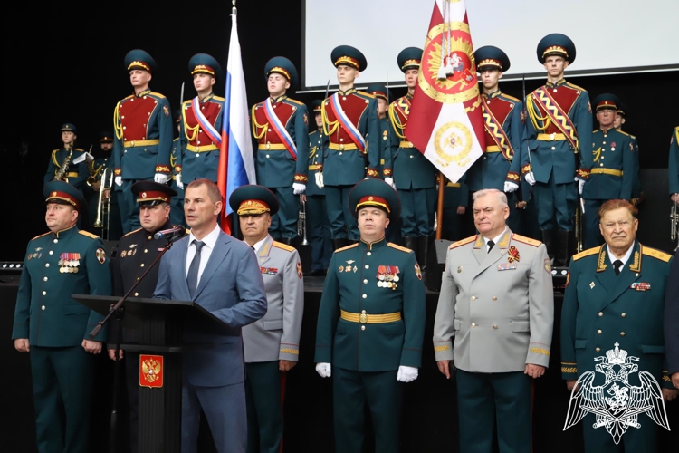В Пермском военном институте Росгвардии состоялась церемония приведения курсантов 1-х курсов к военной присяге