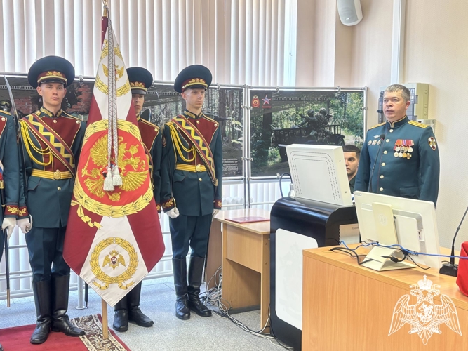 1 сентября в Пермском военном институте Росгвардии состоялось торжественное мероприятие, посвящённое началу нового учебного года